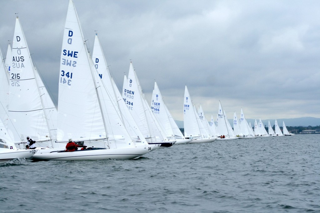 2011 Dragon Worlds - Day 2 ©  Alex McKinnon Photography http://www.alexmckinnonphotography.com